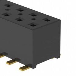 10 Position Receptacle, Pass Through Connector Surface Mount - Samtec Inc.