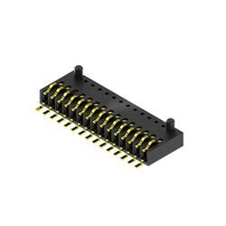 10 Position Spring Compression Contact, Non-Gendered Connector Surface Mount - Samtec Inc.