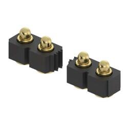 10 Position Spring Piston Connector Surface Mount - Mill-Max Manufacturing Corp.