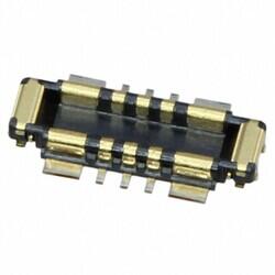 10 (6 + 4 Power) Position Connector Plug, Outer Shroud Contacts Surface Mount Gold - Molex