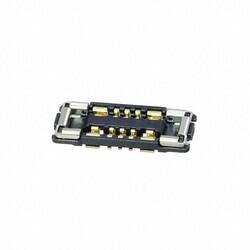 10 (6 + 4 Power) Position Connector Receptacle, Center Strip Contacts Surface Mount Gold - 1