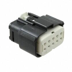 10 Rectangular Connectors - Housings Receptacle 0.230