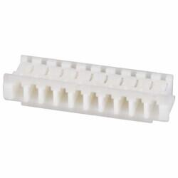 10 Rectangular Connectors - Housings Receptacle Natural 0.059