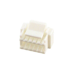 10 Rectangular Connectors - Housings Receptacle Natural 0.059
