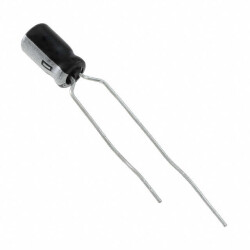 10 µF 25 V Aluminum Electrolytic Capacitors Radial, Can 1000 Hrs @ 105°C - 1