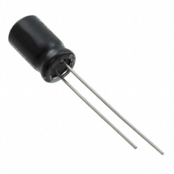 10 µF 100 V Aluminum Electrolytic Capacitors Radial, Can 680mOhm @ 100kHz 8000 Hrs @ 105°C - KEMET