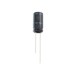 10 µF 63 V Aluminum Electrolytic Capacitors Radial, Can 2000 Hrs @ 85°C - Chemi-Con