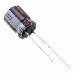 10 µF 160 V Aluminum Electrolytic Capacitors Radial, Can 5000 Hrs @ 105°C - Nichicon