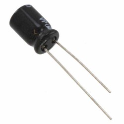 10 µF 100 V Aluminum Electrolytic Capacitors Radial, Can 2000 Hrs @ 85°C - Nichicon