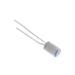 10 µF 25 V Aluminum - Polymer Capacitors Radial, Can 70mOhm 5000 Hrs @ 105°C - KEMET