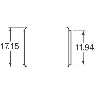 100 µH Shielded Molded Inductor 5 A 110mOhm Max Nonstandard - 3