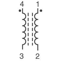 3.3 mH @ 100 kHz 2 Line Common Mode Choke Surface Mount 8.9 kOhms @ 100 kHz 650mA DCR 360mOhm - 3