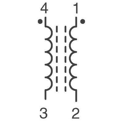 3.3 mH @ 100 kHz 2 Line Common Mode Choke Surface Mount 8.9 kOhms @ 100 kHz 650mA DCR 360mOhm - 3