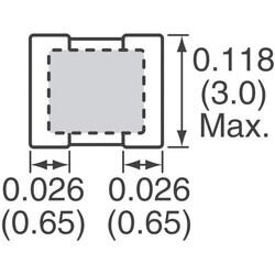 22 µH @ 100 kHz 2 Line Common Mode Choke Surface Mount 1.2 kOhms @ 10 MHz 200mA DCR 1Ohm - 5