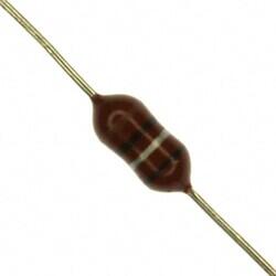 100 nH Unshielded Drum Core, Wirewound Inductor 1.2 A 60mOhm Max Axial - 1