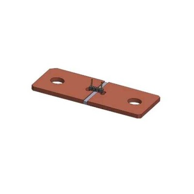 100 µOhms ±5% 36W Shunt, Battery Specialized Resistor Metal Element ±10ppm/°C Shunt Fixture, 60mm Pitch - 1