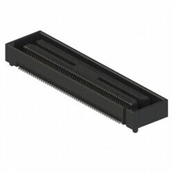 100 Position Connector Socket, Center Strip Contacts Surface Mount Gold - Samtec Inc. (1)