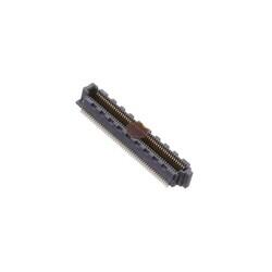 100 Position Connector Socket, Outer Shroud Contacts Surface Mount Gold - 1