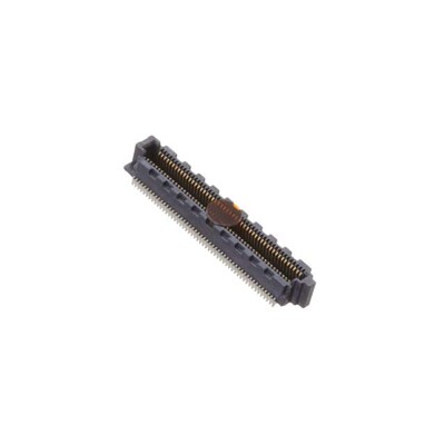 100 Position Connector Socket, Outer Shroud Contacts Surface Mount Gold - 1