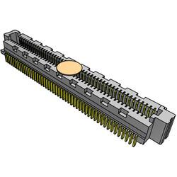 100 Position Connector Socket, Outer Shroud Contacts Surface Mount Gold - Samtec Inc.
