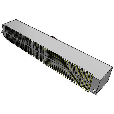 100 Position Female Connector Non Specified - Dual Edge Gold 0.039