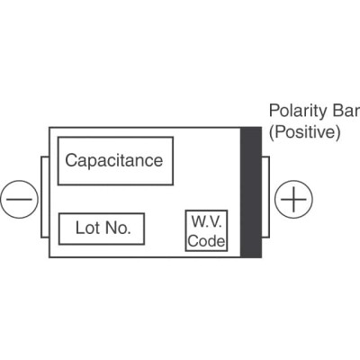 100 µF 6.3 V Aluminum - Polymer Capacitors 2917 (7343 Metric) 15mOhm 2000 Hrs @ 105°C - 3