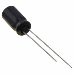 100 µF 25 V Aluminum Electrolytic Capacitors Radial, Can 1000 Hrs @ 105°C - Panasonic Electronic Components (1)