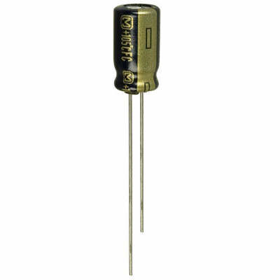 100 µF 25 V Aluminum Electrolytic Capacitors Radial, Can 1000 Hrs @ 105°C - 1