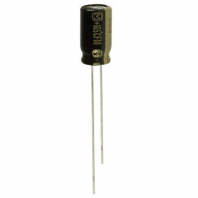100 µF 25 V Aluminum Electrolytic Capacitors Radial, Can 2000 Hrs @ 105°C - 2