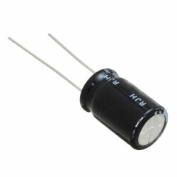 100 µF 50 V Aluminum Electrolytic Capacitors Radial, Can 1.66Ohm @ 120Hz 3000 Hrs @ 105°C - Elna America