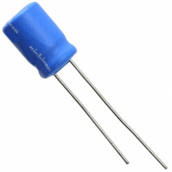 100 µF 16 V Aluminum Electrolytic Capacitors Radial, Can 2000 Hrs @ 125°C - Nichicon