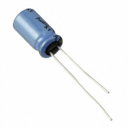 100 µF 25 V Aluminum Electrolytic Capacitors Radial, Can 1000 Hrs @ 105°C - Nichicon