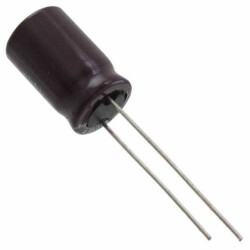 100 µF 50 V Aluminum Electrolytic Capacitors Radial, Can 5000 Hrs @ 105°C - Nichicon