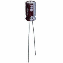 100 µF 16 V Aluminum Electrolytic Capacitors Radial, Can 2000 Hrs @ 105°C - 1