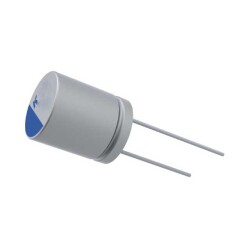 100 µF 25 V Aluminum - Polymer Capacitors Radial, Can 25mOhm 2000 Hrs @ 125°C - KEMET