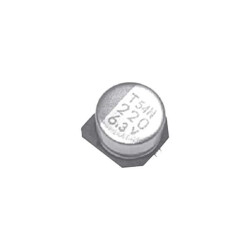 100 µF 16 V Aluminum - Polymer Capacitors Radial, Can - SMD 45mOhm 15000 Hrs @ 105°C - Chemi-Con