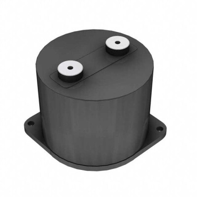 100 µF Film Capacitor 1200V (1.2kV) Polypropylene (PP), Metallized Radial, Can - 1