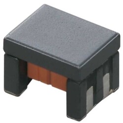 100 µH @ 100 kHz 2 Line Common Mode Choke Surface Mount 115mA DCR 2.1Ohm - Murata Electronics