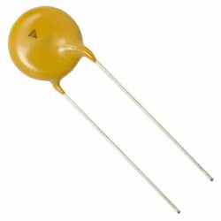 1000 pF ±20% 440VAC Ceramic Capacitor Y5U (E) Radial, Disc - Vishay Beyschlag Draloric BC Components