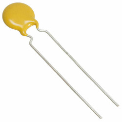 1000 pF ±10% 1000V (1kV) Ceramic Capacitor X5F Radial, Disc - Vishay Beyschlag Draloric BC Components