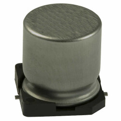 1000 µF 25 V Aluminum Electrolytic Capacitors Radial, Can - SMD 5000 Hrs @ 105°C - Panasonic Electronic Components