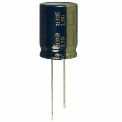 1000 µF 50 V Aluminum Electrolytic Capacitors Radial, Can 5000 Hrs @ 105°C - Panasonic Electronic Components