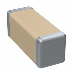 10000 pF ±10% 1500V (1.5kV) Ceramic Capacitor X7R 1808 (4520 Metric) - KEMET