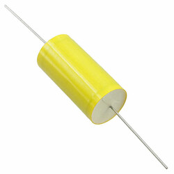 10000 pF Film Capacitor 750V 3000V (3kV) Polypropylene (PP), Metallized Axial - KEMET