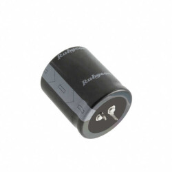 10000 µF 50 V Aluminum Electrolytic Capacitors Radial, Can - Snap-In 3000 Hrs @ 105°C - Rubycon