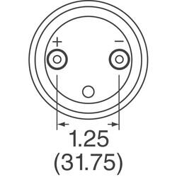 10000µF 250V Aluminum Electrolytic Capacitors Radial, Can - Screw Terminals 2000 Hrs @ 85°C - 3