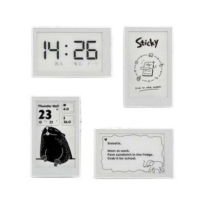 reTerminal Sticky 3.97-inch AI-Powered Magnetic ePaper Display - 1
