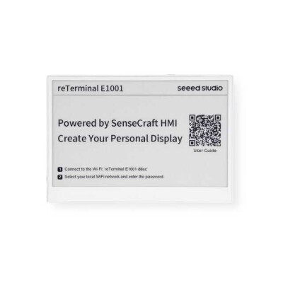 reTerminal E1001 Monochrome ePaper Display - 1