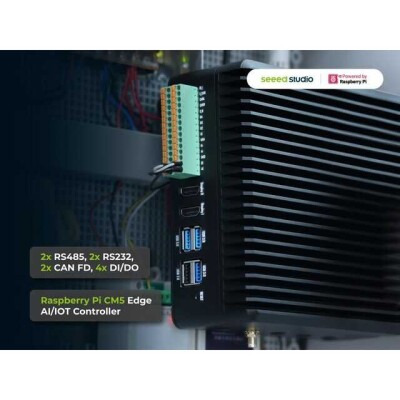 reComputer Industrial R2145-10 - The Most Reliable and Powerful Raspberry Pi Edge AI/IOT Controller - 1