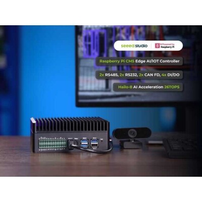 reComputer Industrial R2145-12 - The Most Reliable and Powerful Raspberry Pi Edge AI/IOT Controller - 1